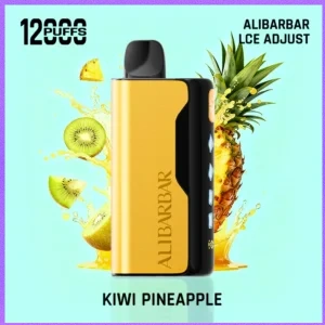 ALIBARBAR Ice Adjust 12000 Puffs – Kiwi Pineapple
