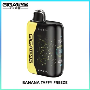 GIGA BAR PULSE X 25,000 Puffs Banana Taffy Freeze