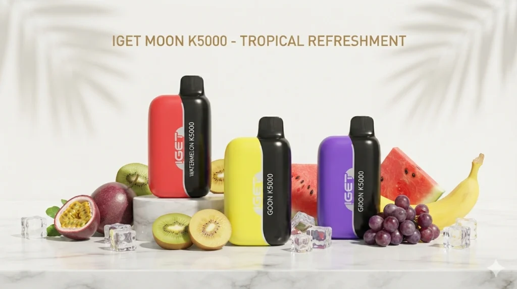 Complete IGET K5000 Moon Flavour Guide & Aussie Vape Review