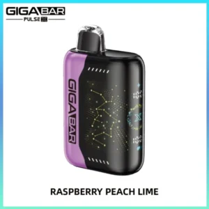 GIGA BAR PULSE X 25,000 Puffs Raspberry Peach Lime
